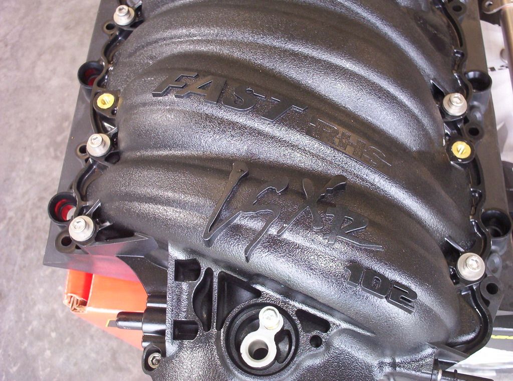 FSFast 102 Intake LS7 with fuel rails and spacers CorvetteForum
